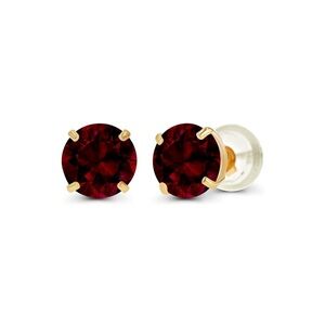 10k solid gold natural earrings